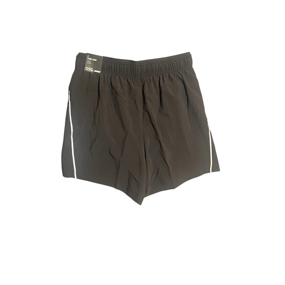 NWT DSG 5" Men's Stride Short Black with Built In Brief Retail $30 Size S - Picture 2 of 3